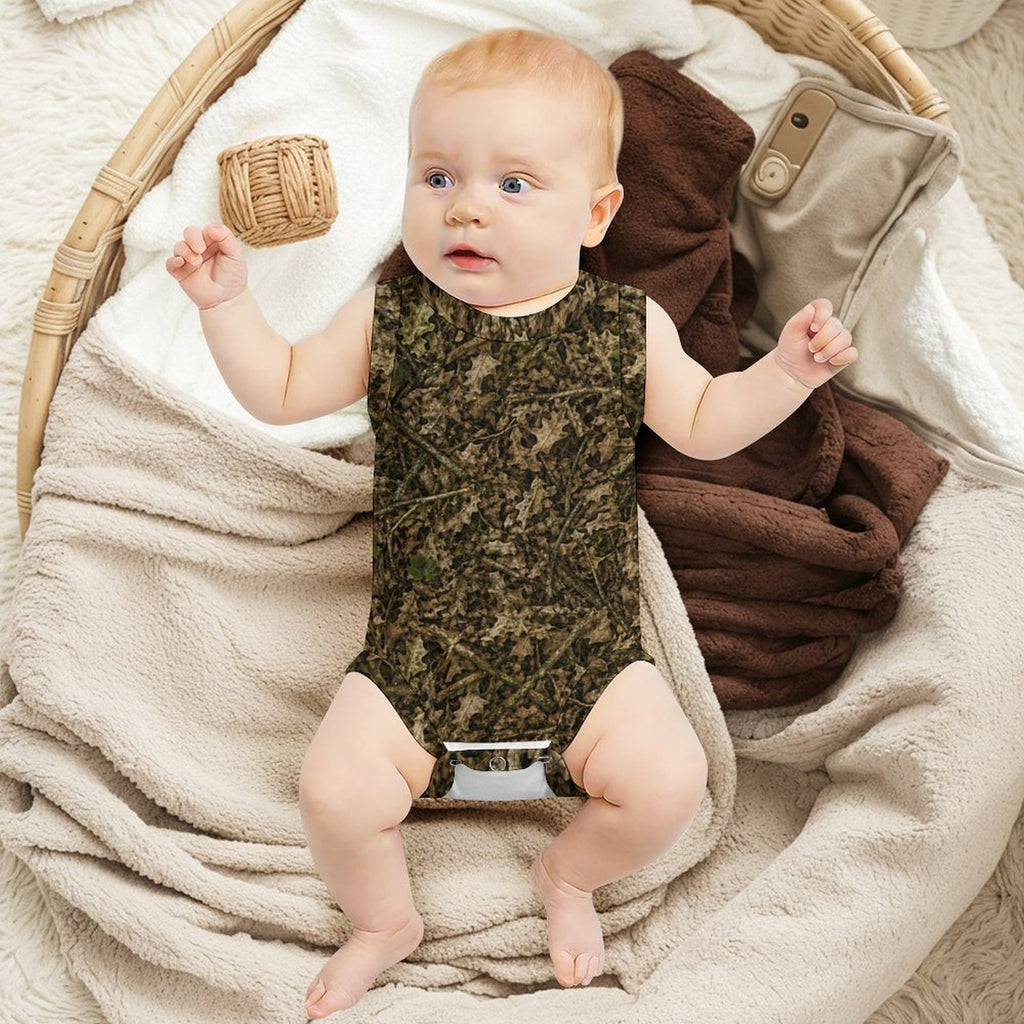 200gsm Baby Sleeveless Romper(All-Over Printing)