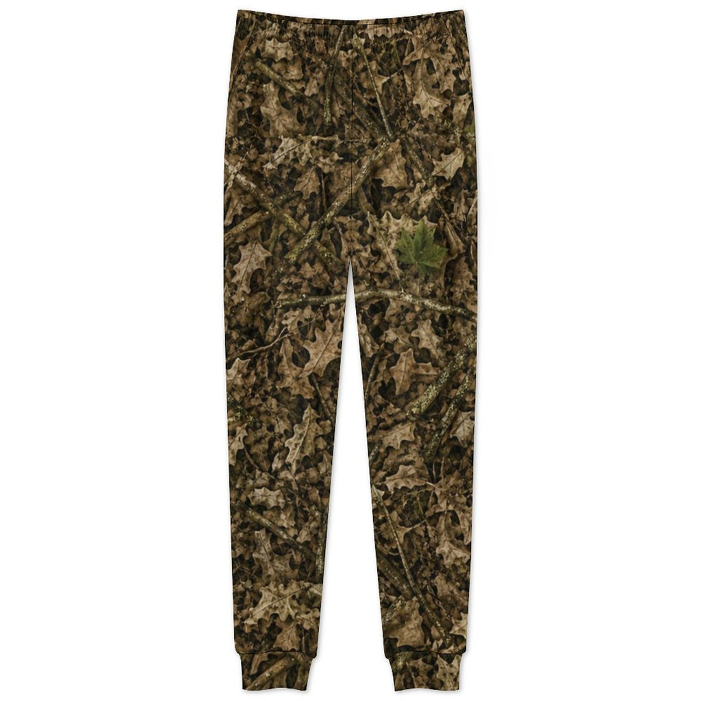 Children's Long Sleeve Camouflage Pajama Set | Kids Soft & Cozy Silk Camo Sleepwear for Boys and Girls
