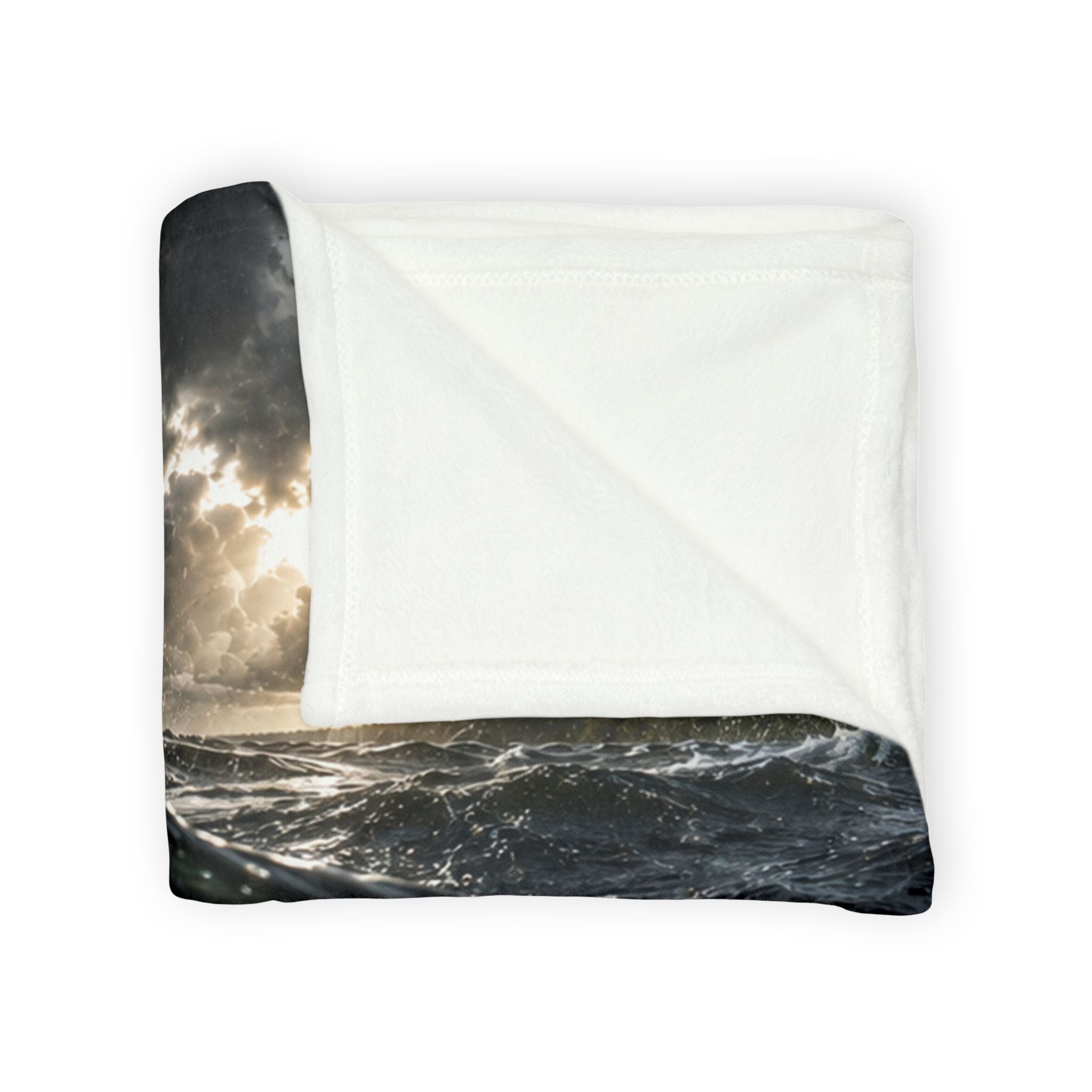 Walleye Fishing Soft Polyester Throw Blanket | Gift for Outdoor Loving Fisherman for Hunting, Camping, and Fishing Trips