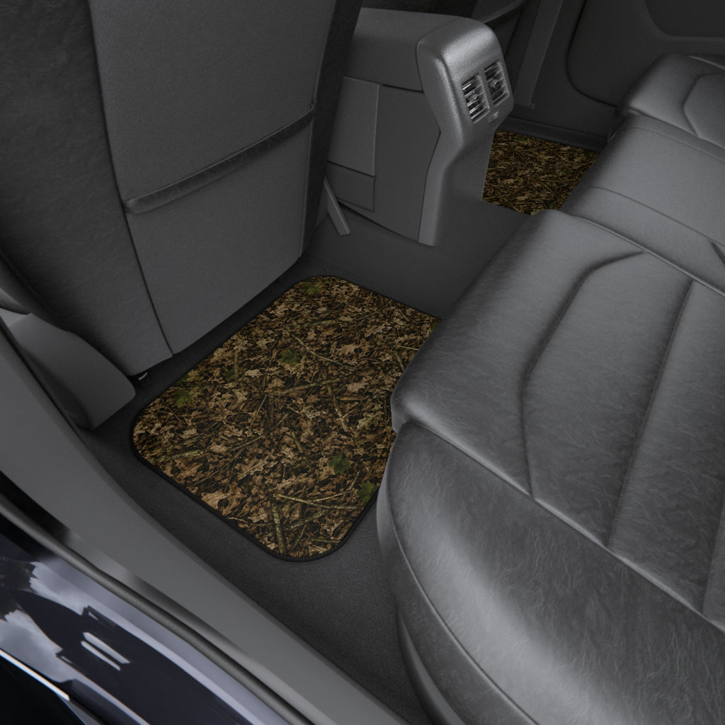 Camouflage Car Mats (Set of 4) | Camo Hunting Floor Mats for Vehicle
