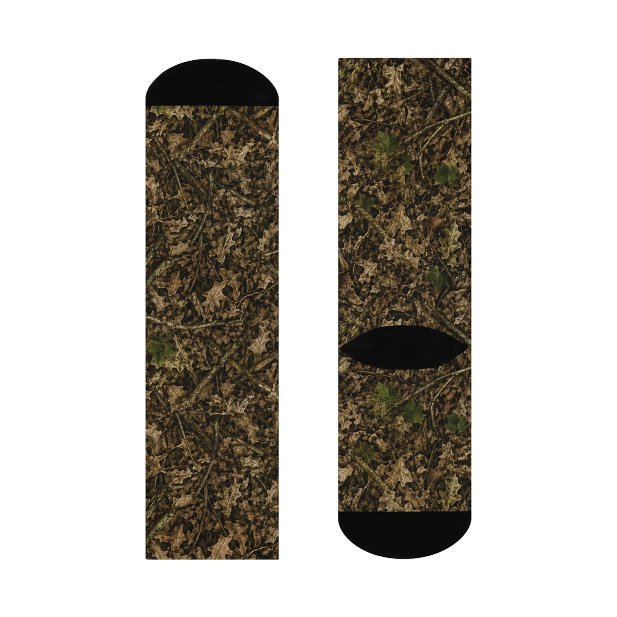 Camo Crew Socks | Cushioned Outdoor Comfort for Hunters, Anglers, Campers
