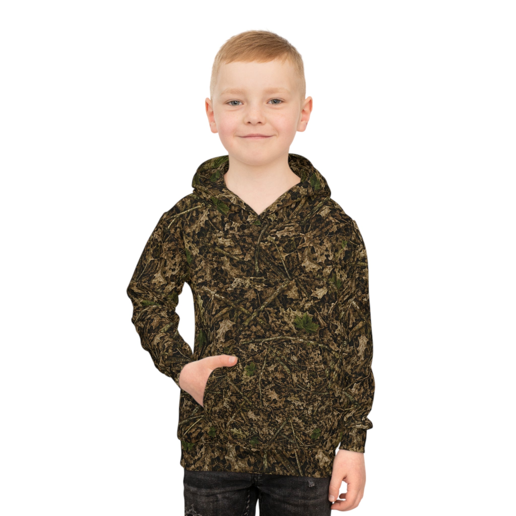Camouflage Children's Hoodie | Camo Sweatshirt for Adventurous Kids Who Love Hunting, Fishing, and the Outdoors
