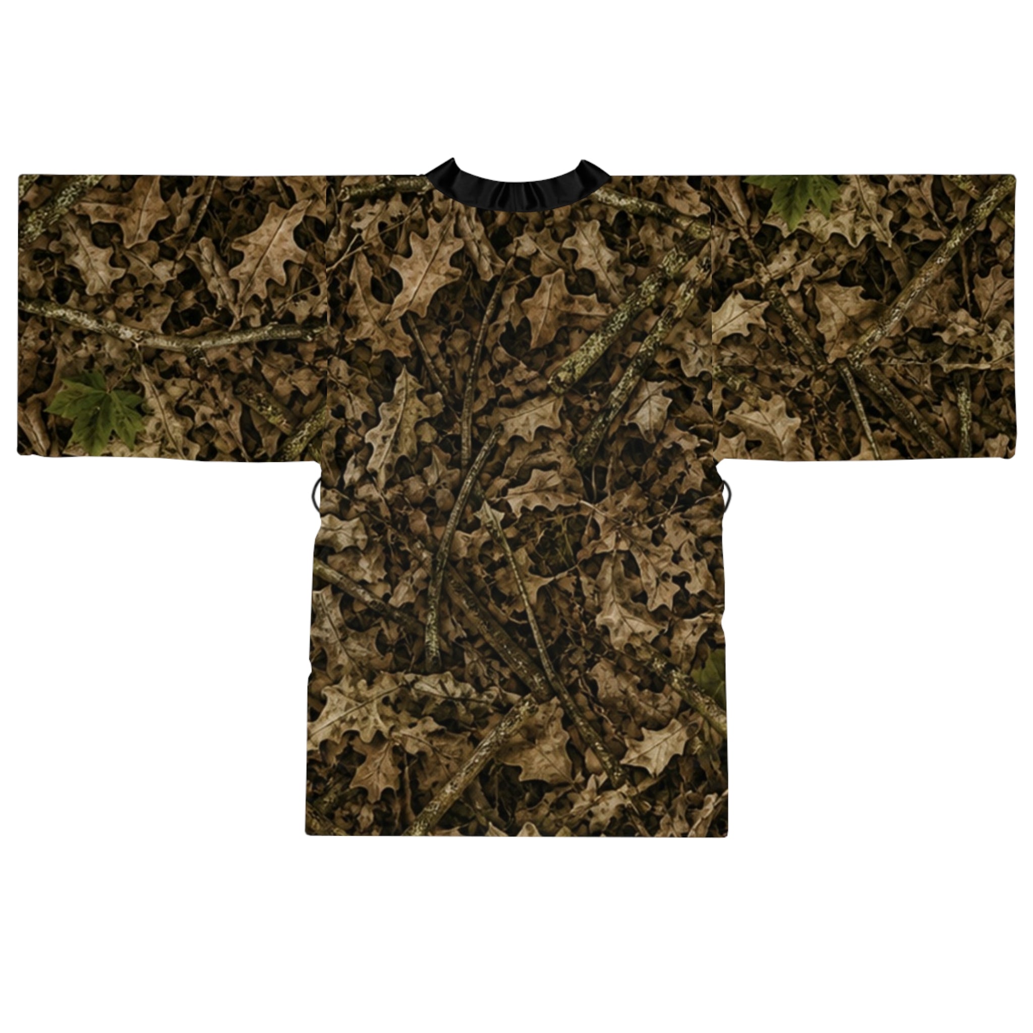 Long Sleeve Camo Kimono Robe | Cozy Camouflage Hunting Themed Women's Robe