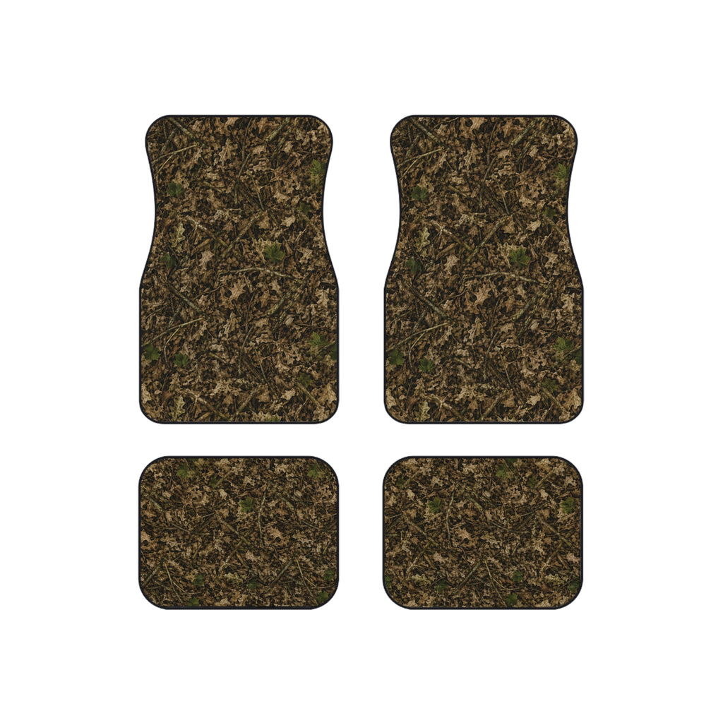 Camouflage Car Mats (Set of 4) | Camo Hunting Floor Mats for Vehicle