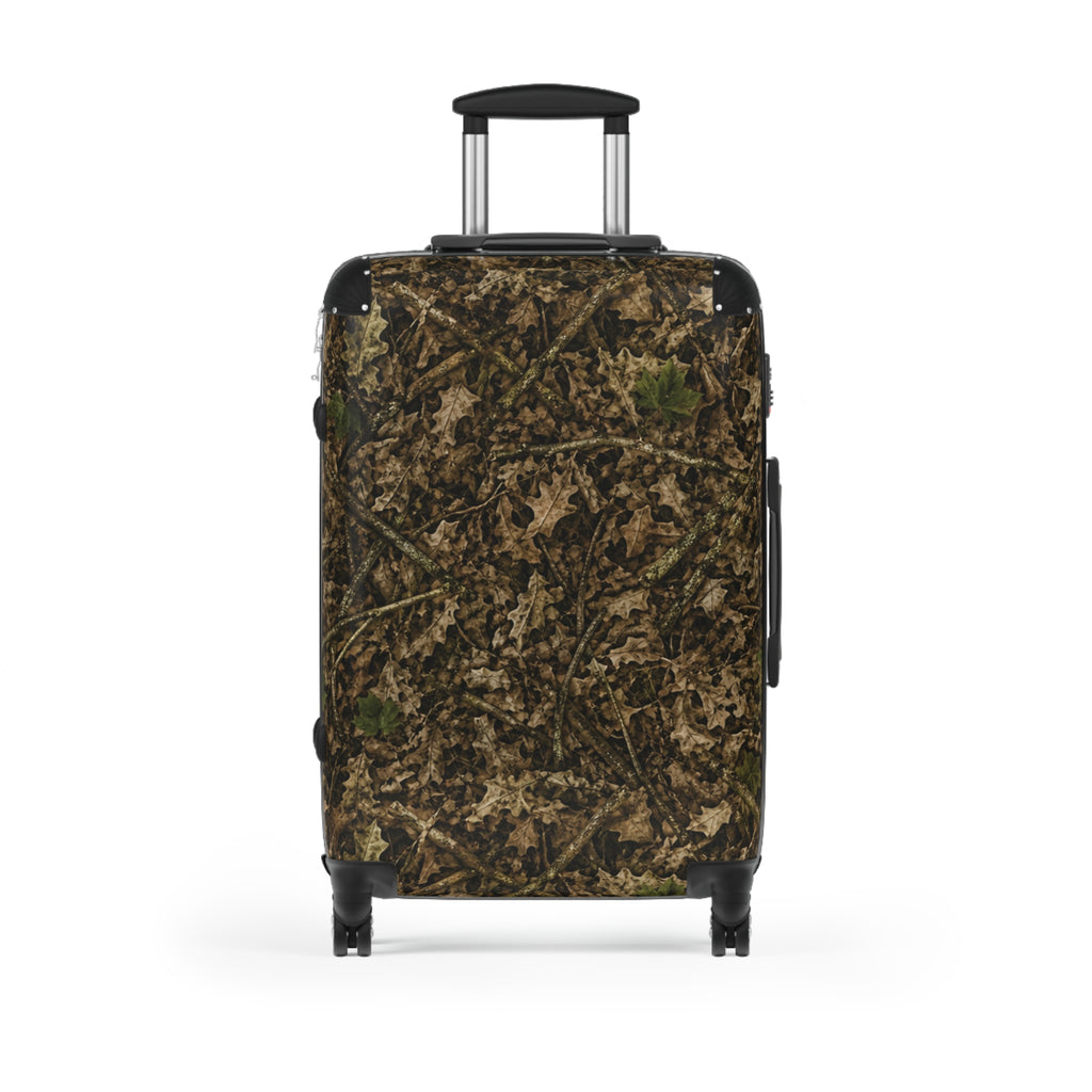 Camouflage Hardshell Suitcase | Camo Rolling Travel Luggage Bags for Hunting, Fishing, Camping, and Leisure Trips