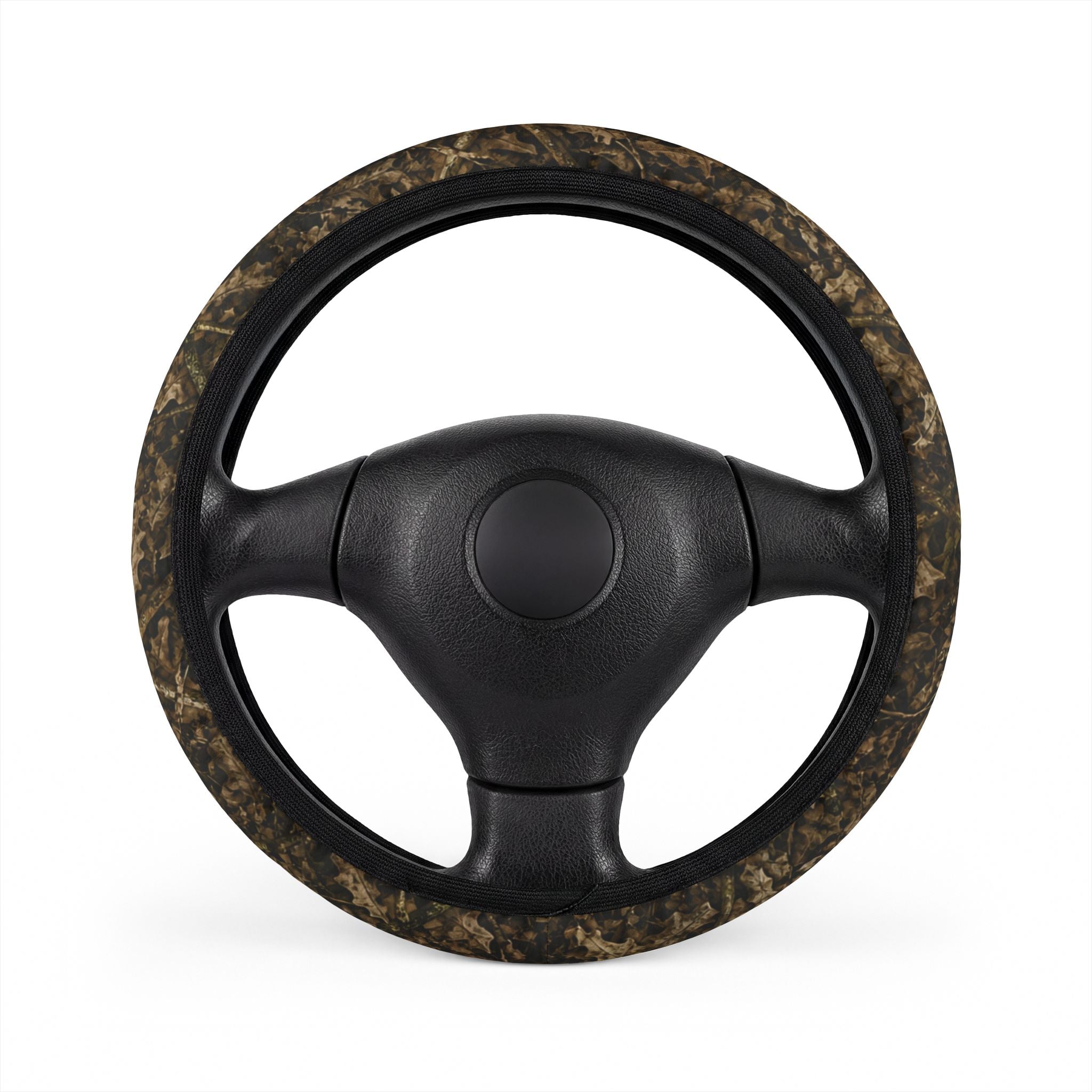 Camouflage Car Steering Wheel Cover | Camo Vehicle Accessory for Outdoorsmen and Women who Love Hunting, Fishing, Camping, and More