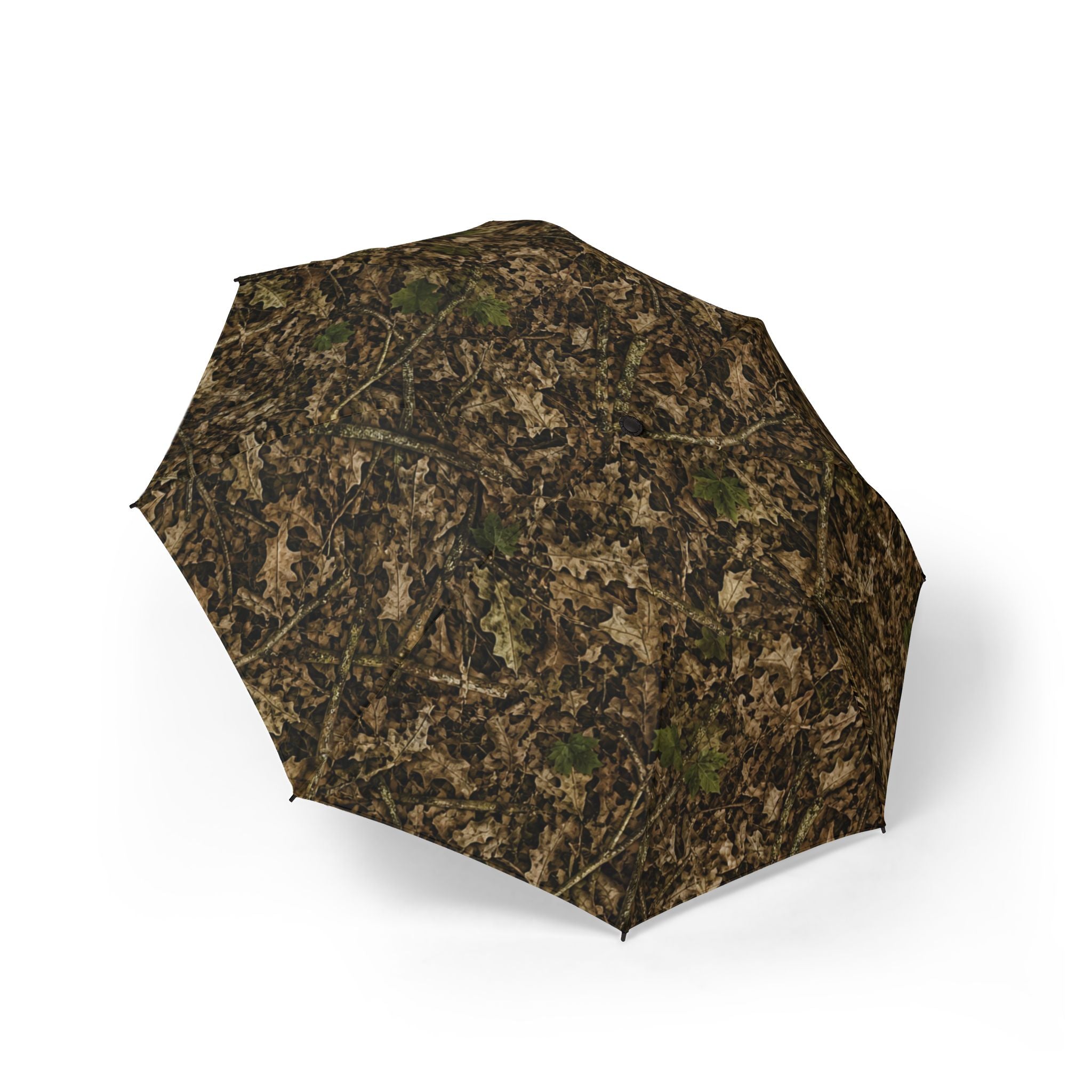 Camouflage Umbrella | Semi-Automatic Foldable Camo Rain and Sun Guard for Outdoor Adventures