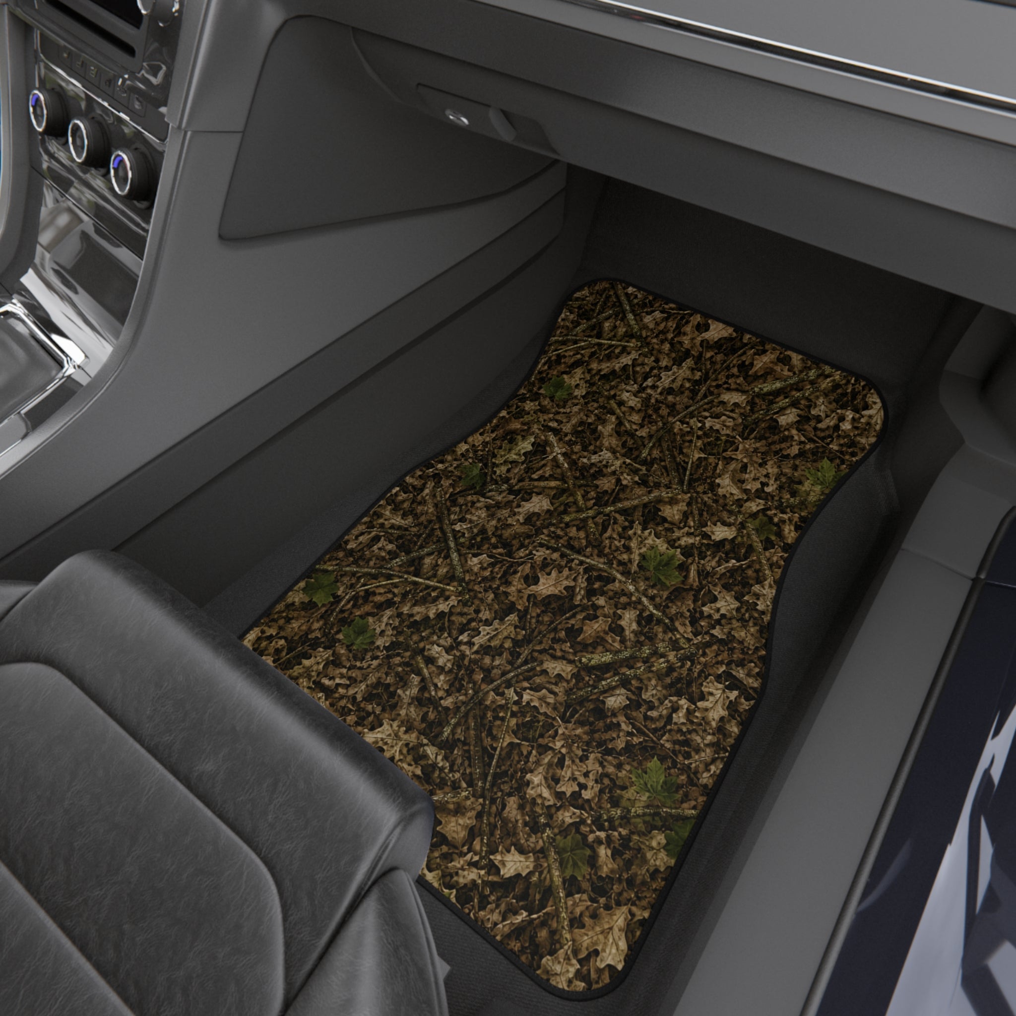 Camouflage Car Mats (Set of 4) | Camo Hunting Floor Mats for Vehicle