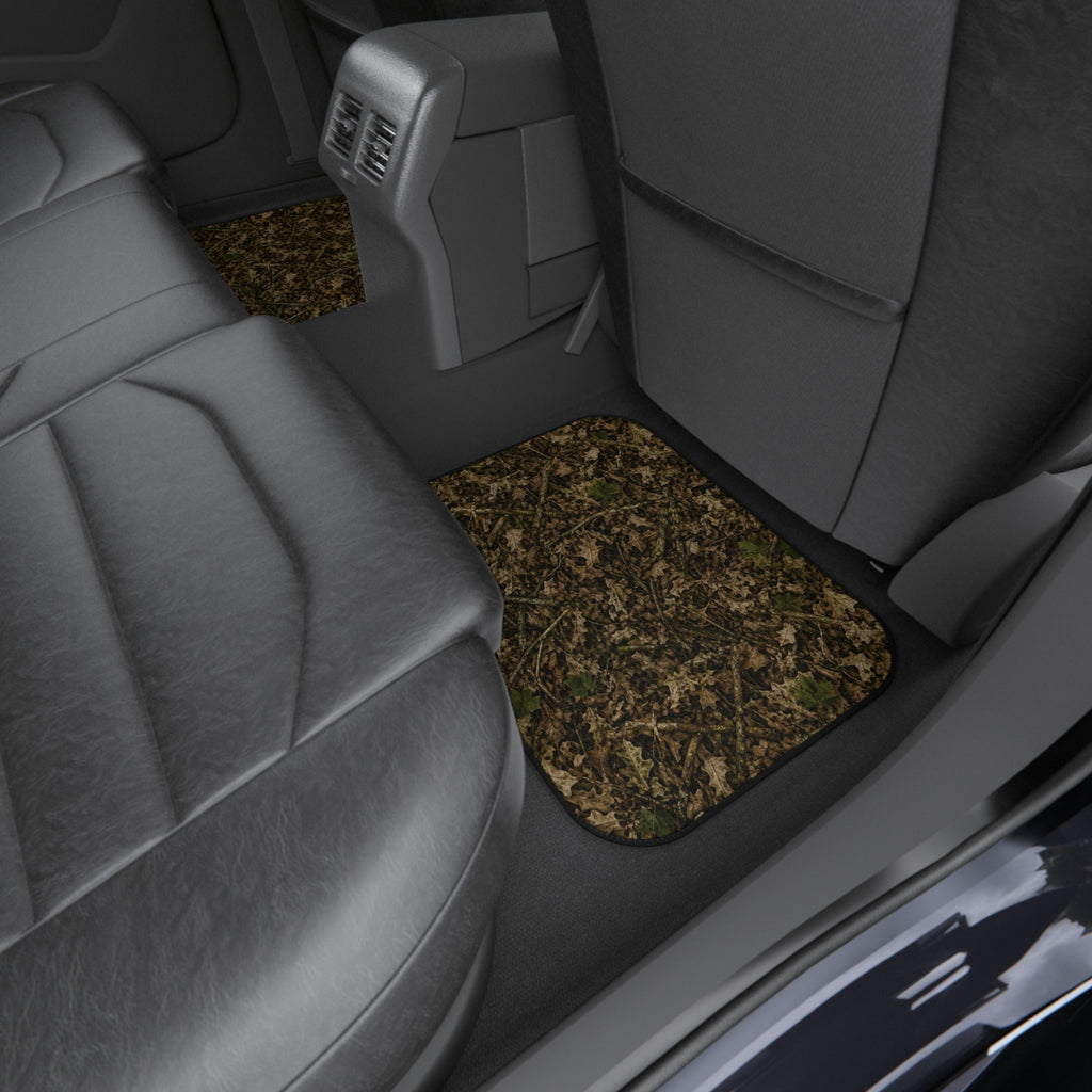 Camouflage Car Mats (Set of 4) | Camo Hunting Floor Mats for Vehicle