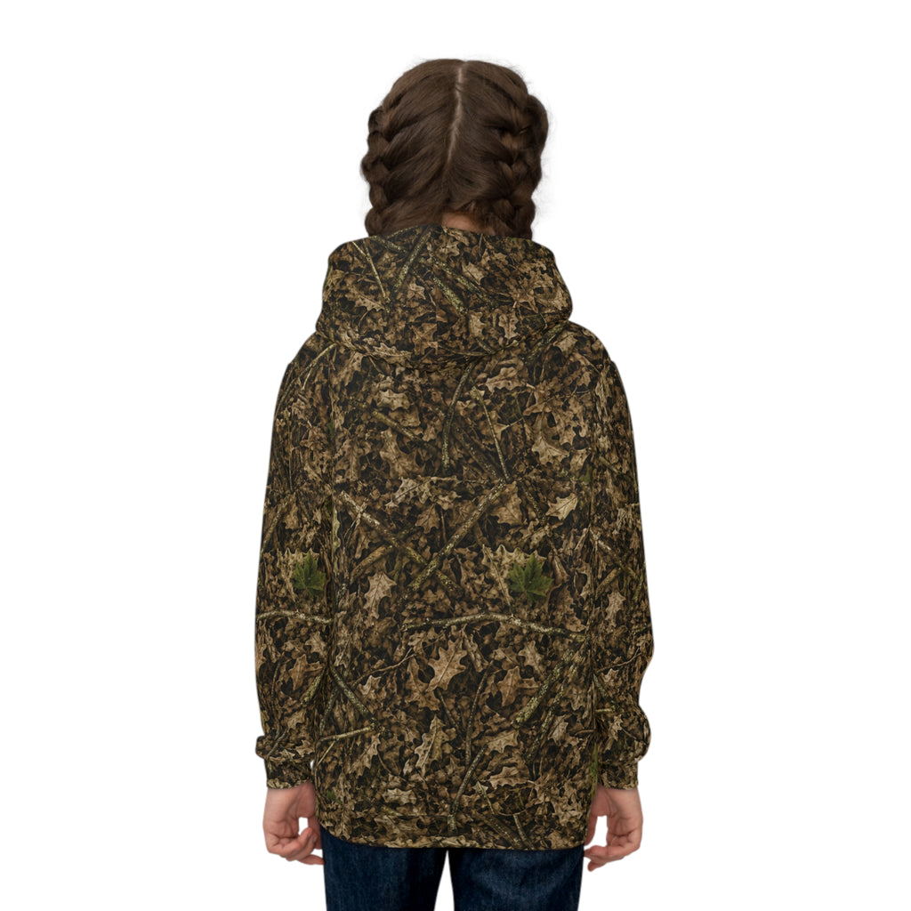 Camouflage Children's Hoodie | Camo Sweatshirt for Adventurous Kids Who Love Hunting, Fishing, and the Outdoors