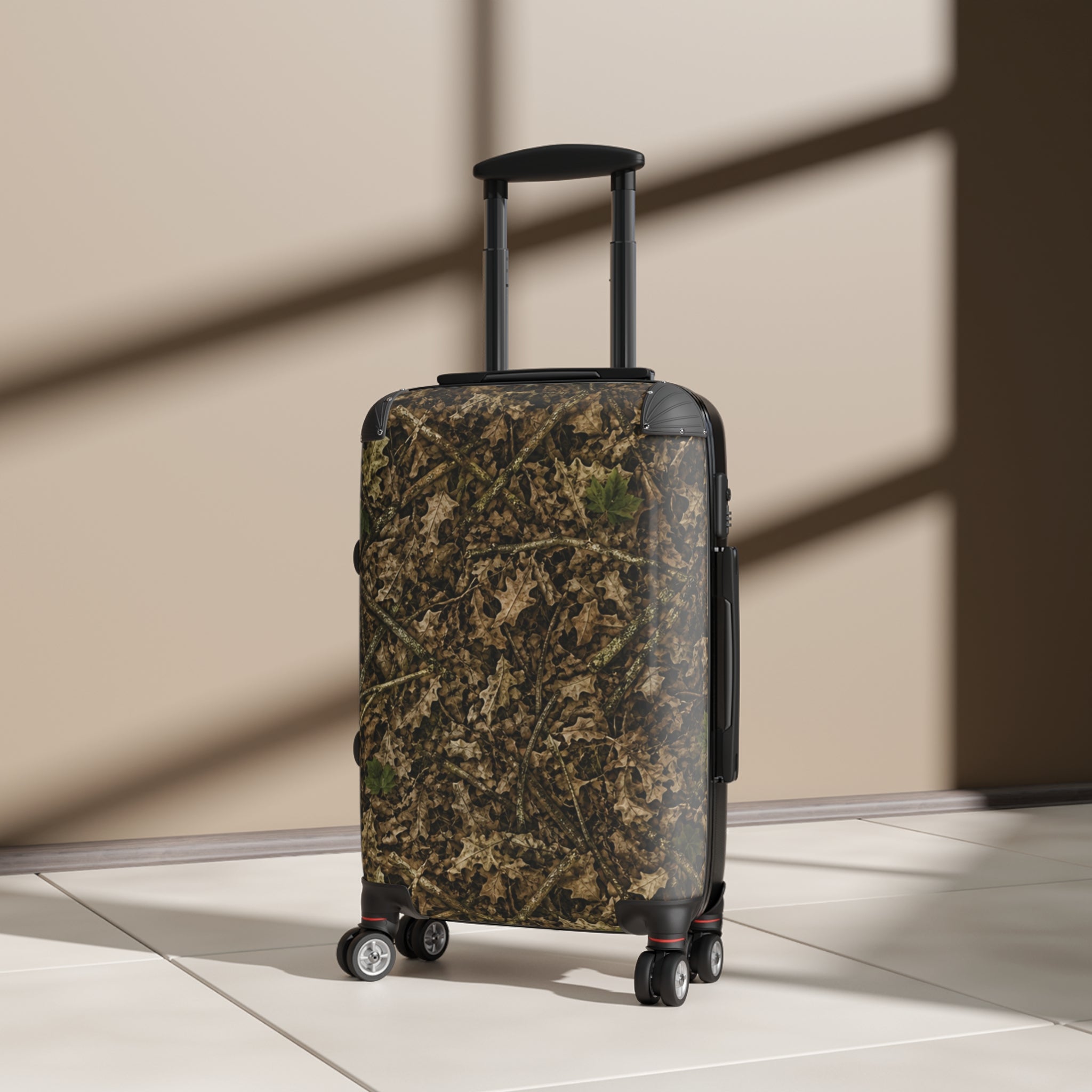 Camouflage Hardshell Suitcase | Camo Rolling Travel Luggage Bags for Hunting, Fishing, Camping, and Leisure Trips