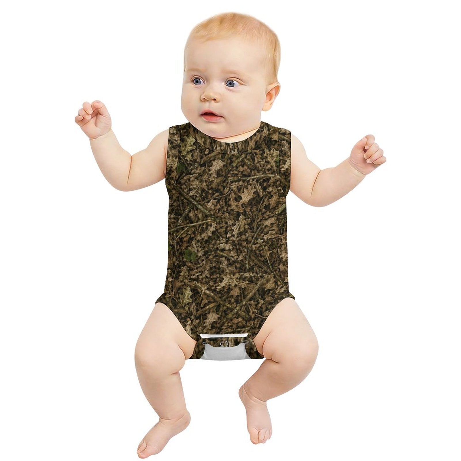 200gsm Baby Sleeveless Romper(All-Over Printing)