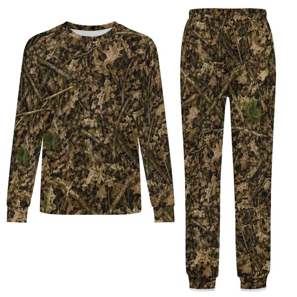 180gsm Children's Crew Neck Pajama Set(All-Over Printing)