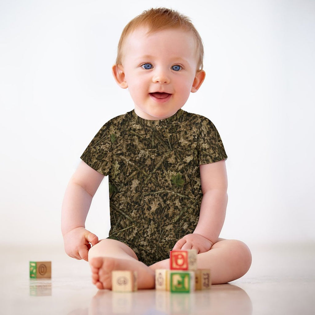 Camo Baby Onesie | Camouflage Short Sleeve Infant Bodysuit