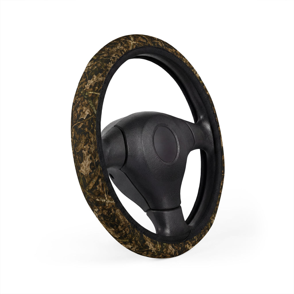 Camouflage Car Steering Wheel Cover | Camo Vehicle Accessory for Outdoorsmen and Women who Love Hunting, Fishing, Camping, and More