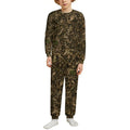 180gsm Children's Crew Neck Pajama Set(All-Over Printing)