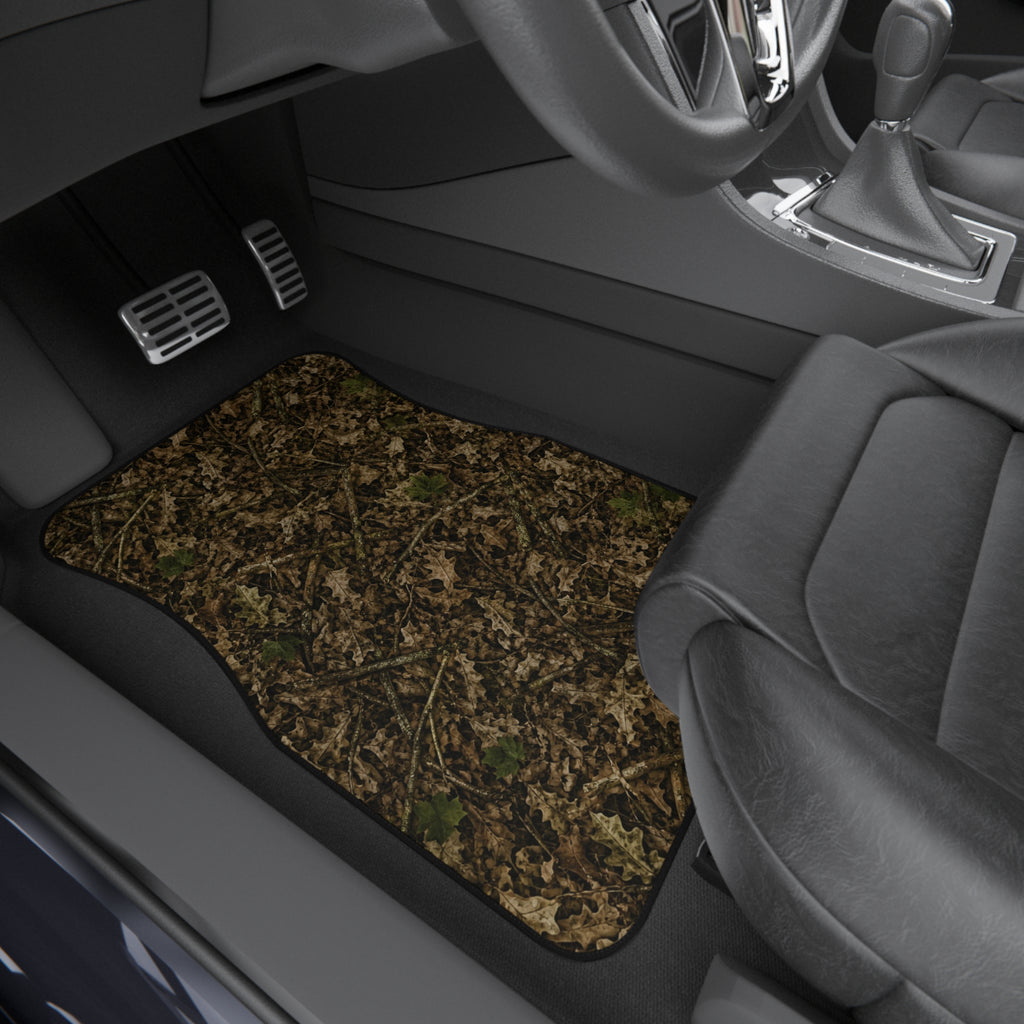 Camouflage Car Mats (Set of 4) | Camo Hunting Floor Mats for Vehicle