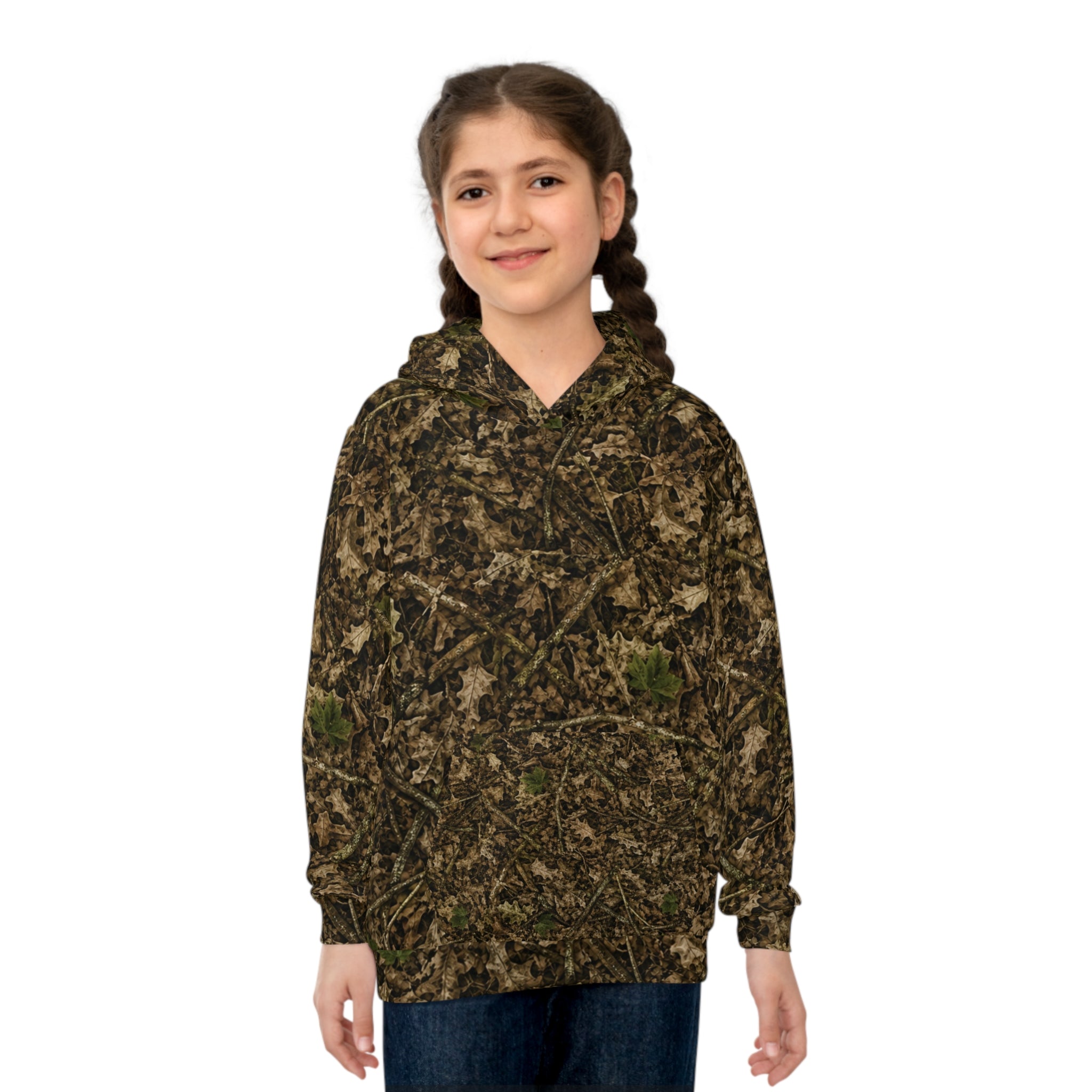 Camouflage Children's Hoodie | Camo Sweatshirt for Adventurous Kids Who Love Hunting, Fishing, and the Outdoors