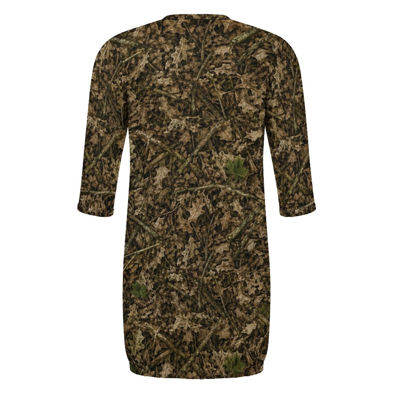 Camouflage Baby Sleeper Gown | Camo Faux Cotton Infant Nightgown Outfit