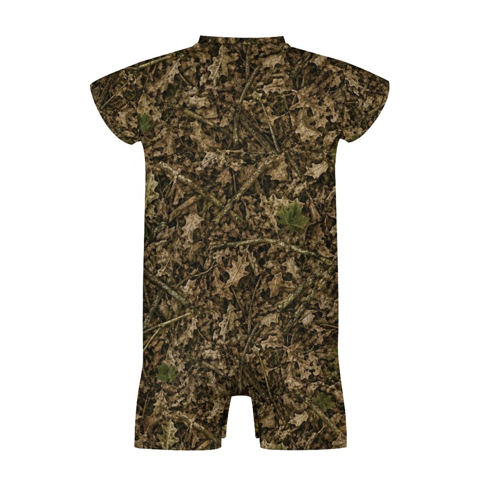Camo Short Sleeve Baby Onesie | Camouflage Cotton Romper for Infant