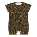 Camo Short Sleeve Baby Onesie | Camouflage Cotton Romper for Infant