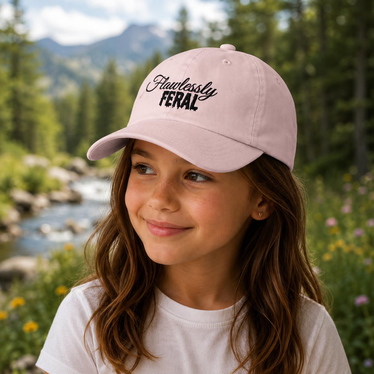 Kids Fishing Hat | Youth Outdoor Baseball Cap