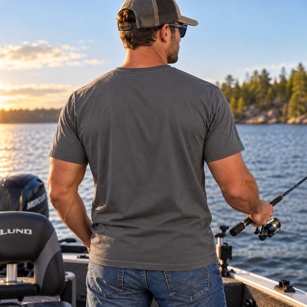 Walleye Fishing T-Shirt | Fisherman's Bad Day to be a Crankbait Tee