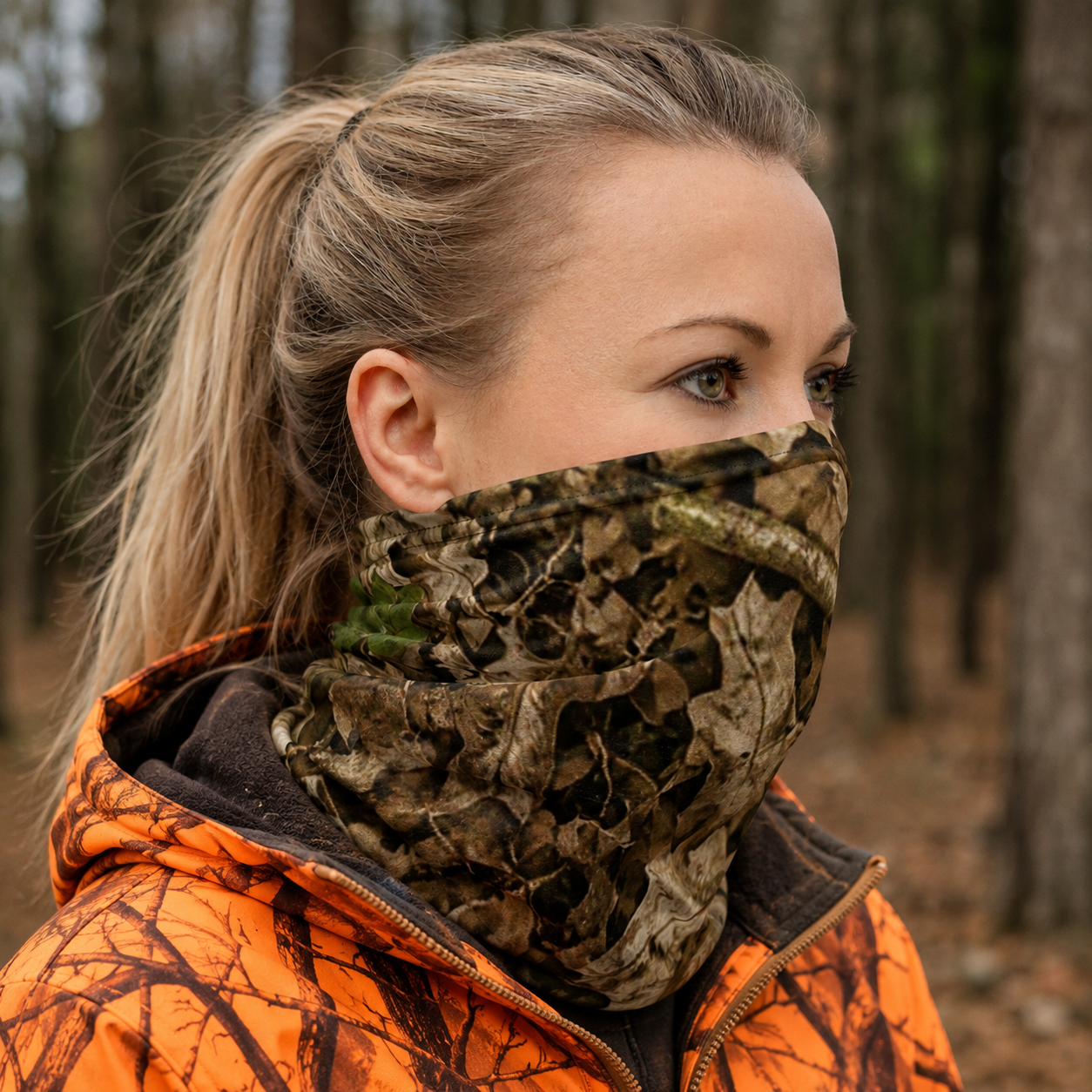 Camo Neck Gaiter | Hunting and Fishing Neck Warmer