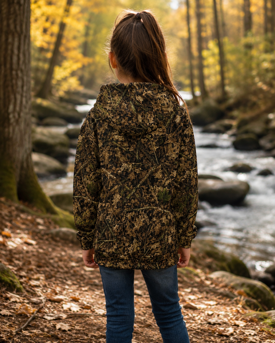 Camouflage Children's Hoodie | Camo Sweatshirt for Adventurous Kids Who Love Hunting, Fishing, and the Outdoors