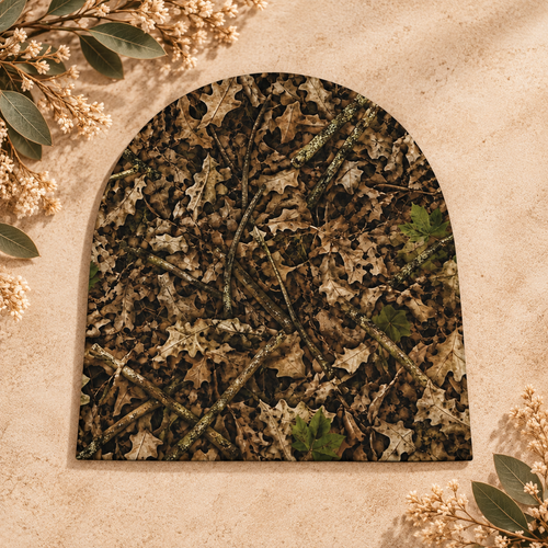 Baby Camo Beanie | Woodland Camouflage Hat for Newborns, Infants, and Little Hunters in Outdoor Families