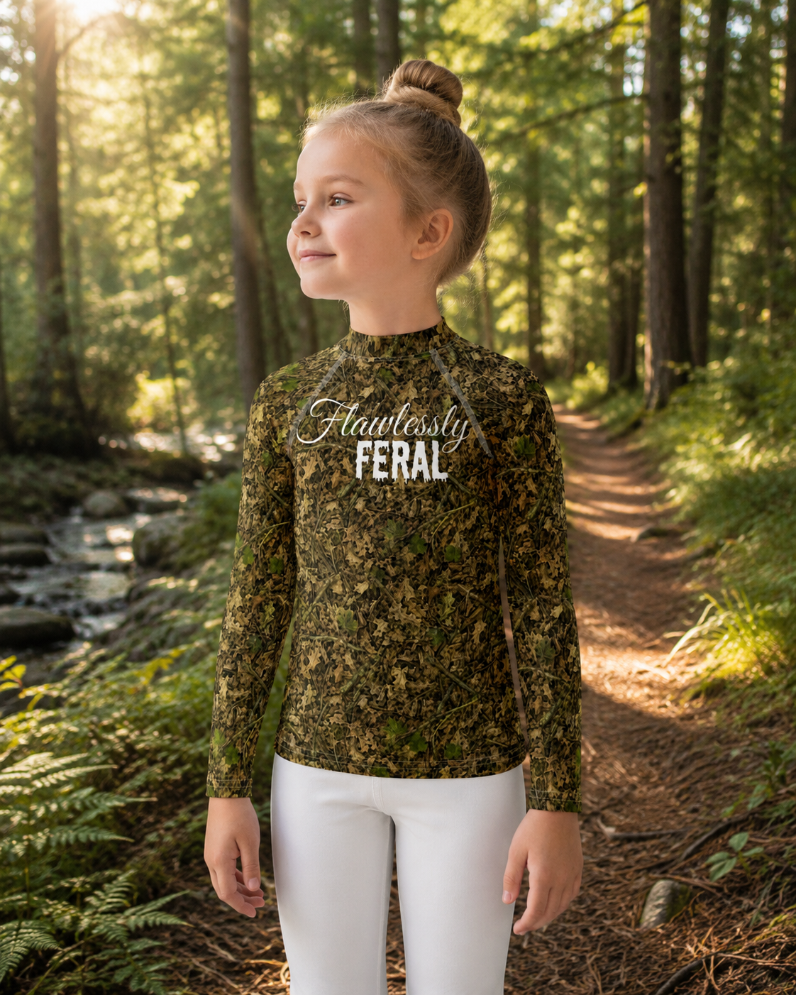 Kids Camo Long Sleeve