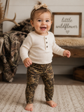 Camo Baby Leggings | Infant and Toddler Camouflage Hunting Theme Pants